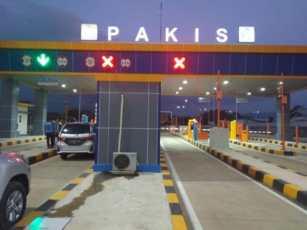 Pintu keluar tol Pakis yang sudah mulai difungsikan awal November. Dok Humas Jasa Marga