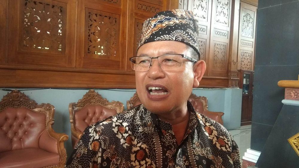 Wakil Bupati Tuban Noor Nahar Husein, saat dimintai keterangan oleh awak media usai menggelar HJT. IDN Times/Imron