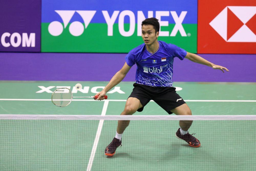 [BREAKING] Anthony Ginting Kalah, Indonesia Tanpa Gelar di Hong Kong