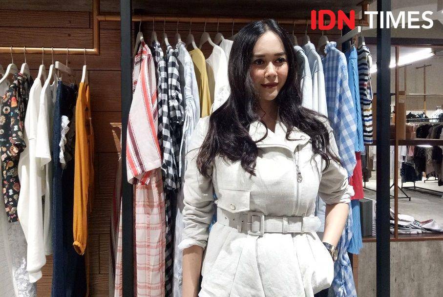 Launching Suedeson di Senayan City, Jakarta. Aura Kasih. 8 November 2019. IDN Times/Syarifah Noer Aulia