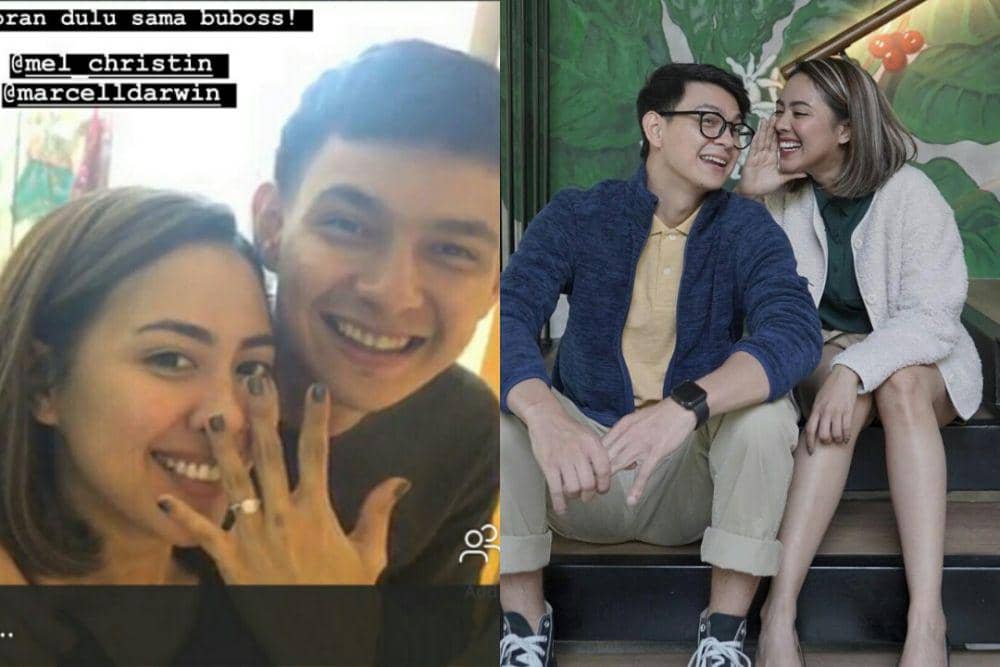Lamar Kekasih di Restoran, 10 Potret Romantis Marcell Darwin & Fasty