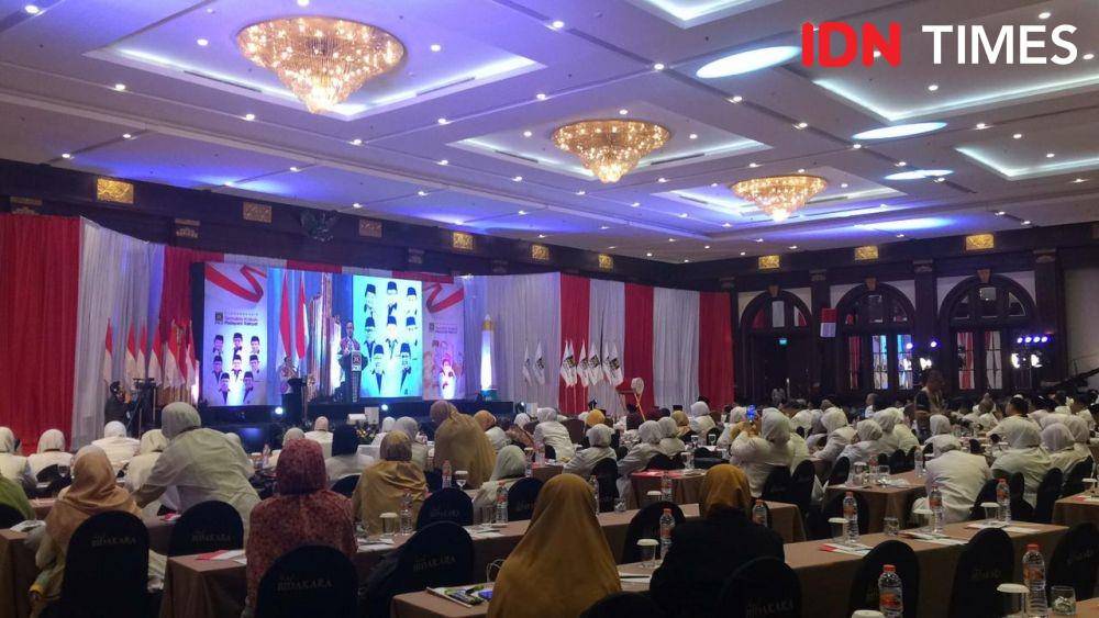 (Rakornas Partai Keadilan Sejahtera di Hotel Bidakara, Jakarta, Kamis (14/11)) IDN Times / Irfan Fathurohman
