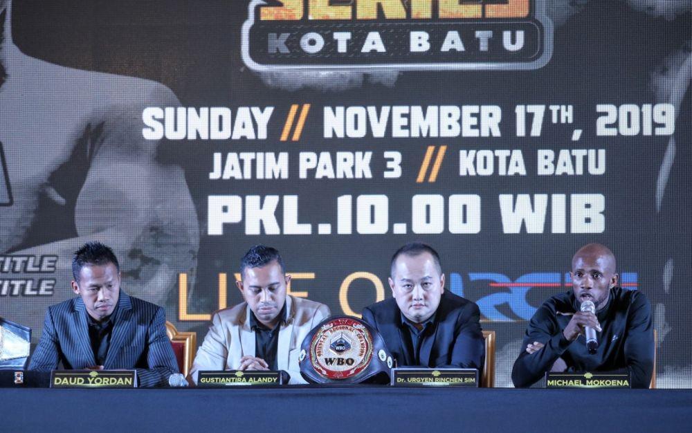 Michael Mokoena ingin membaw apulang gelar juara IBA ke Afsel. IDN Times/ Alfi Ramadana