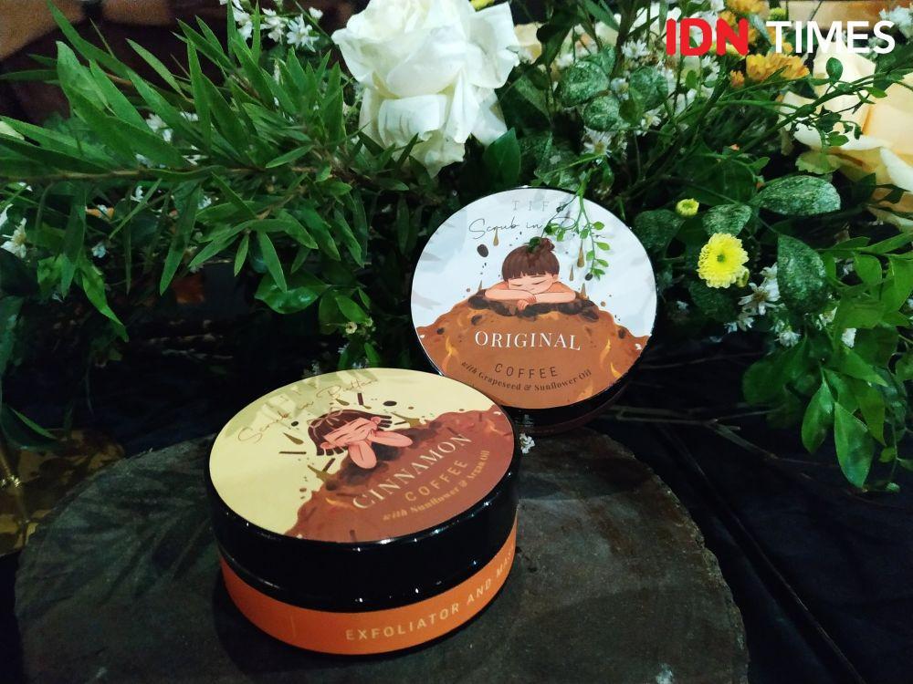 Tiff Body Scrub, Produk Lokal Terbaru Haluskan Kulit dengan Kopi