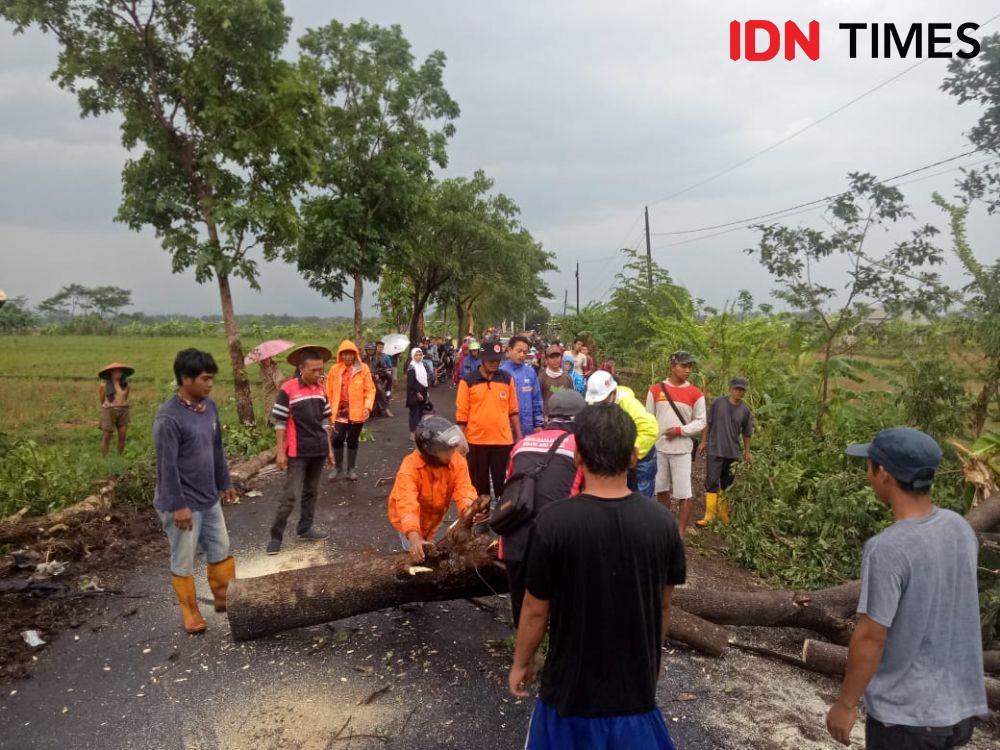 Dampak Angin Kencang di Kota Cimahi Dirasakan 152 Jiwa