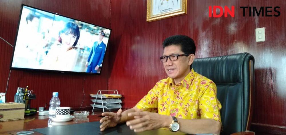 Kepala Dinas Pemberdayaan Masyarakat Desa Sumsel, Yusnin (IDN Times/Rangga Erfizal)