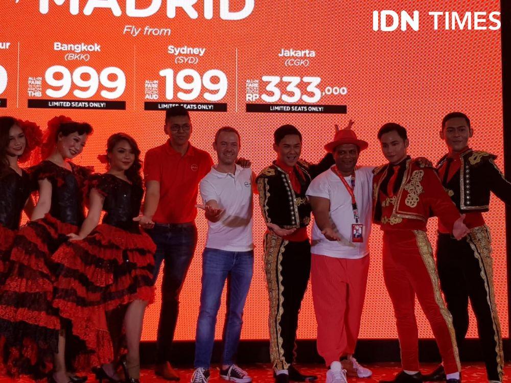 Kabar Gembira! AirAsia Bikin Promo Terbang ke Madrid Rp300 Ribuan Aja