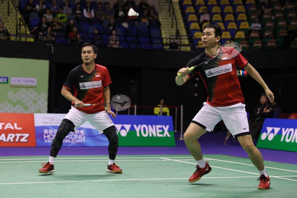 Tekuk Duo Menara, Hendra/Ahsan Tancap Gas ke Final Hong Kong Open 2019