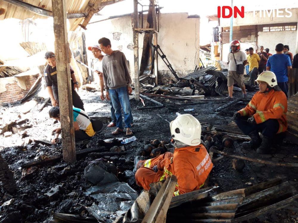 Meski diperingatkan untuk menyingkir, Saiful sempat bertahan beberapa saat. IDN Times/Fitria Madia.
