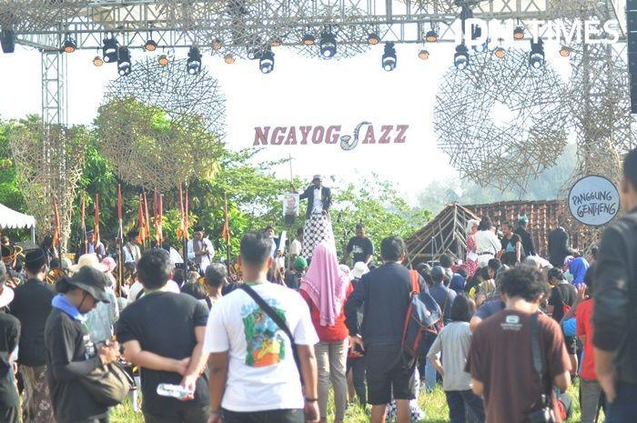 Malam Minggu ala Kwagon, Menikmati Ngayogjazz di Lahan Sawah