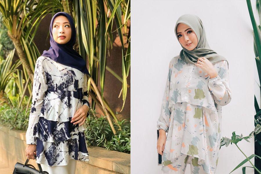 10 Inspirasi Hijab Outfit ala Nuurul Zafitra, Kakak Ipar Dian Pelangi