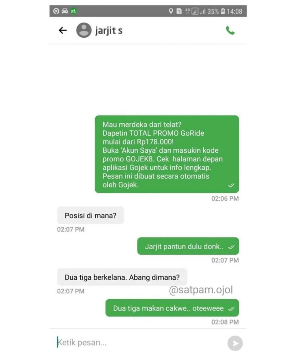 Instagram.com/satpam.ojol