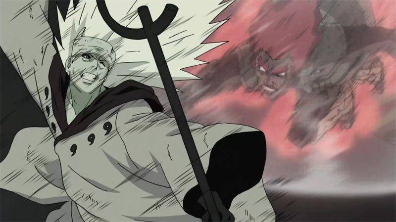 Pertarungan Terbaik di Naruto - Guy vs Madara