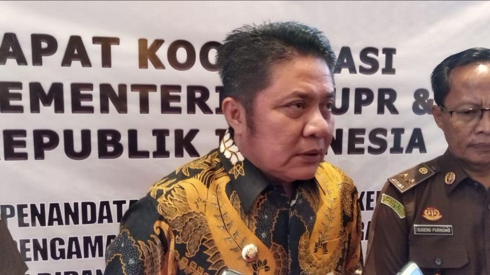 Gubernur Sumsel, Herman Deru mengatakan proyek infrastruktur penting menggandeng Kejagung untuk mengamankan proyek (IDN Times/Istimewa)