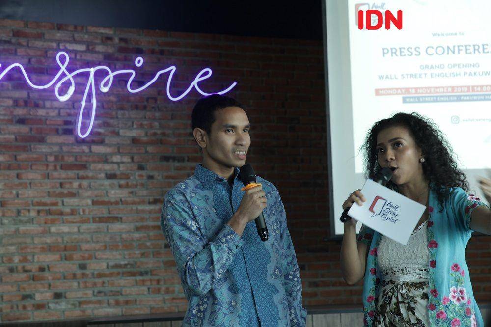 Salah satu anggota WSE bercerita tentang pengalamannya belajar di WSE. 18 November 2019. IDN Times/Rully Bunga
