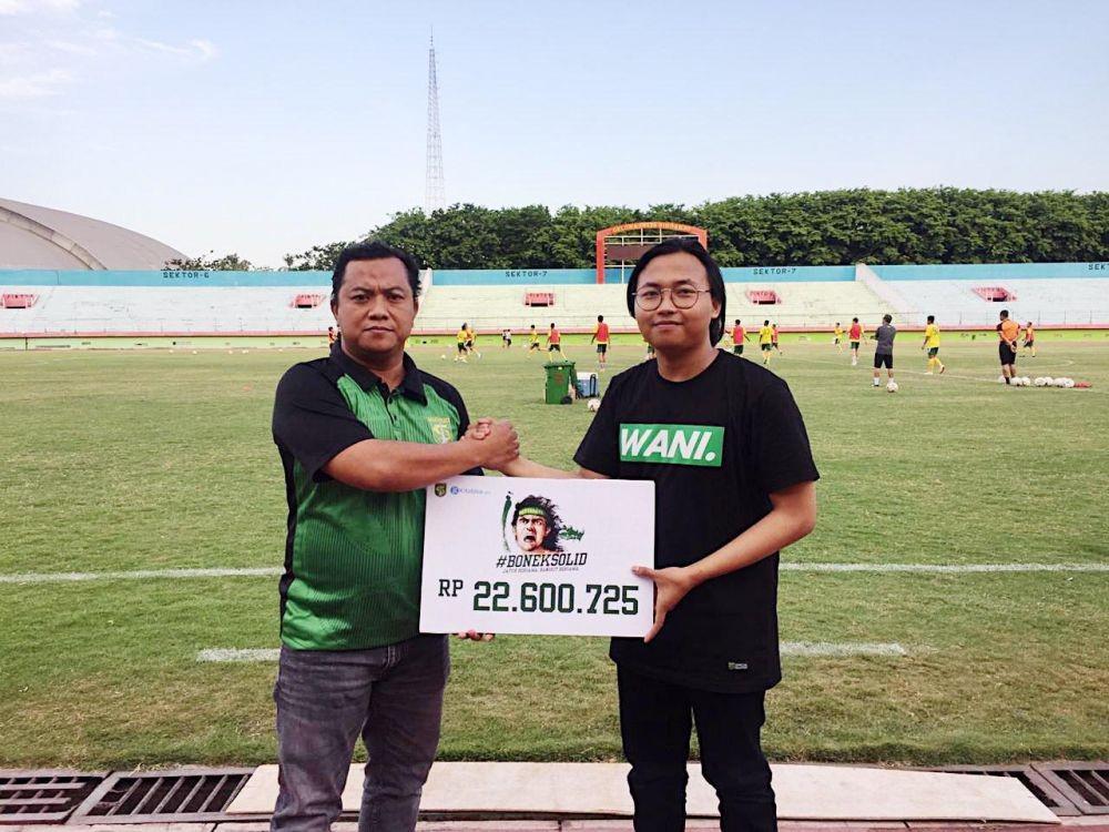 Bonek Galang Dana Bantu Persebaya Bayar Denda