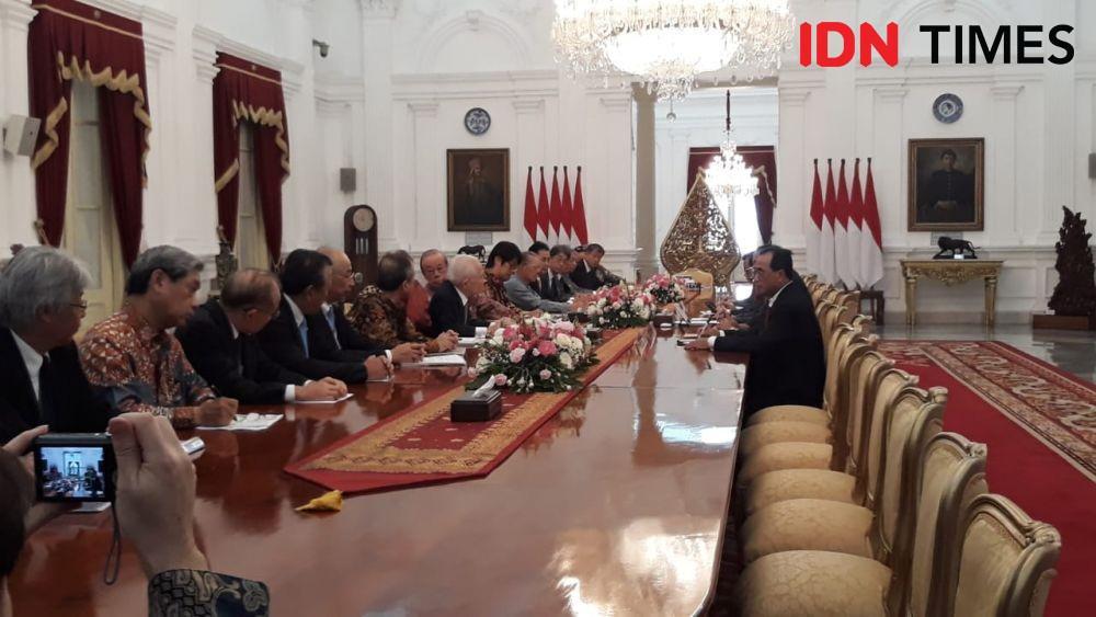 Bertemu Pengusaha Kakap Jepang, Jokowi Bahas Proyek Blok Masela