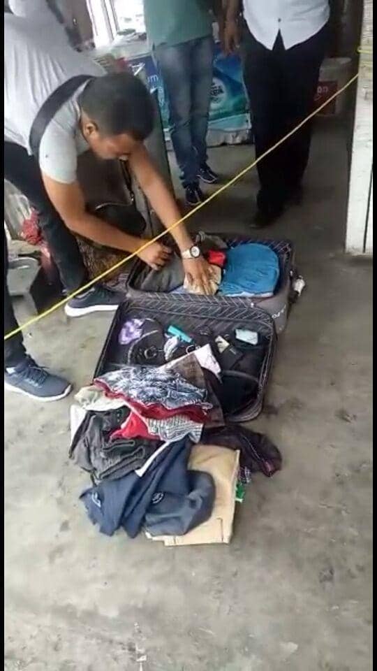 Koper misterius yang dikira berisi bom (Dok. IDN Times)