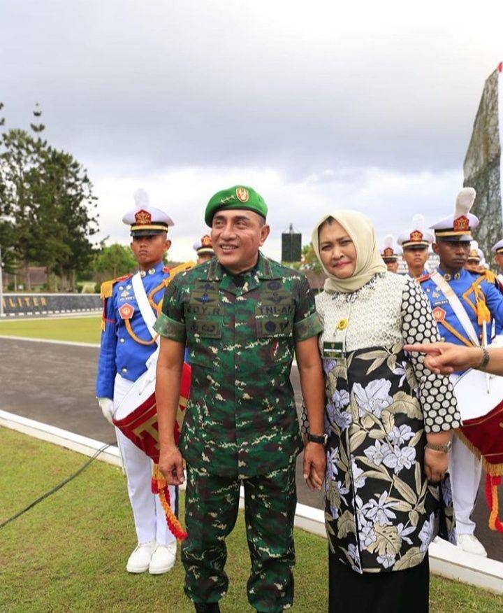 Gubernur Sumut Edy Rahmayadi mengikuti wisuda dan temu kangen purnawira Pati TNI AD di Magelang (Instagram/Edy_Rahmayadi)