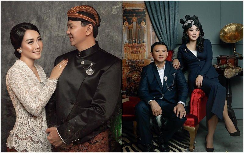 Inspirasi Wedding Photoshoot Ahok dan Puput, Terlihat Romantis