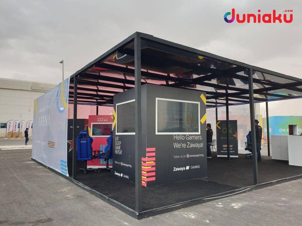 Zawaya Gaming membuka booth di ON.DXB 2019. duniaku.com/Bayu D. Wicaksono