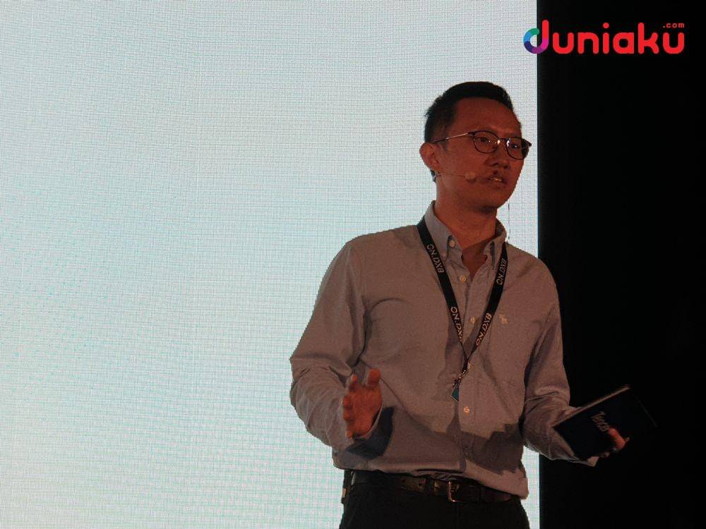 Vincent Wang, General Manager of Global Publishing Department, Head of PUBG Mobile, Tencent Games. duniaku.com/Bayu D. Wicaksono