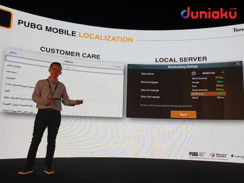 Upaya melokalkan PUBG di setiap daerah, tidak hanya dari penampilan game, tapi juga dari semua fitur yang ada di dalamnya termasuk forum dan komunitas. duniaku.com/Bayu D. Wicaksono