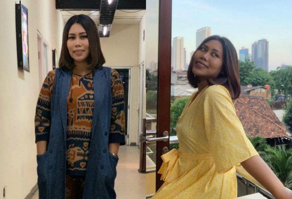 10 Potret Evi Masamba dengan Rambut Pendeknya, Fresh Banget!