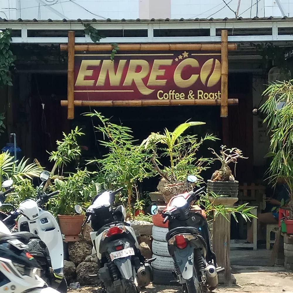 Enreco Coffee di Jalan Toddopuli Raya Timur, Makassar. Instagram/enrecocoffee