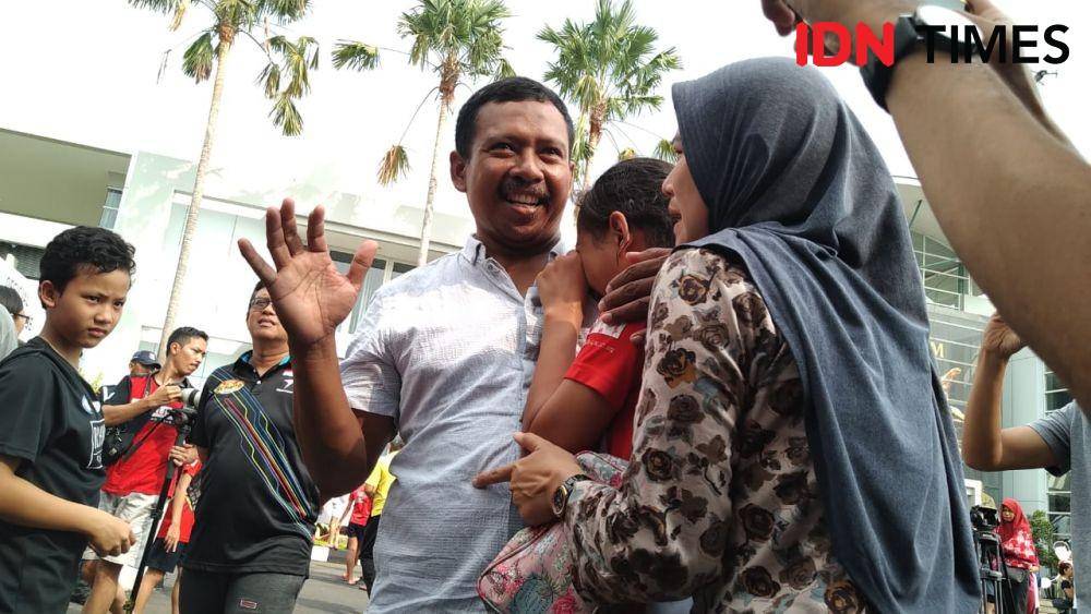 Tawa dan tangis peserta Audisi Umum Beasiswa Bulutangkis Djarum 2019 (IDN Times/Shemi)