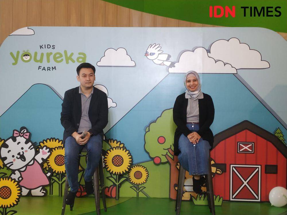 Youreka Kids Farm di Kuningan City Mall. 21 November 2019. IDN Times/Klara Livia