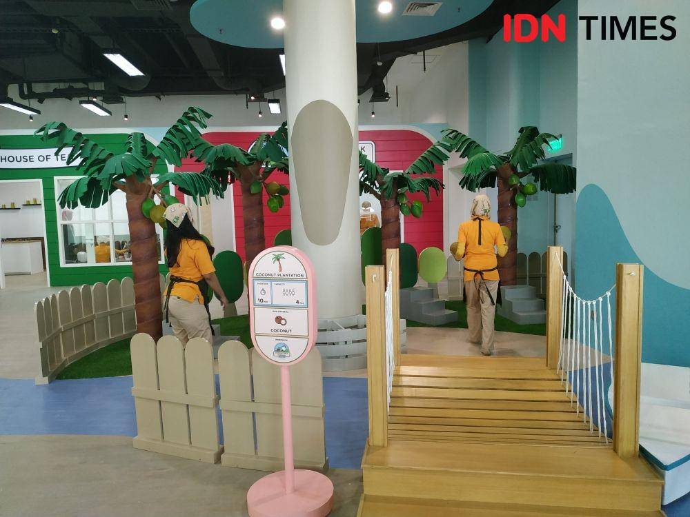 Youreka Kids Farm di Kuningan City Mall. 21 November 2019. IDN Times/Klara Livia