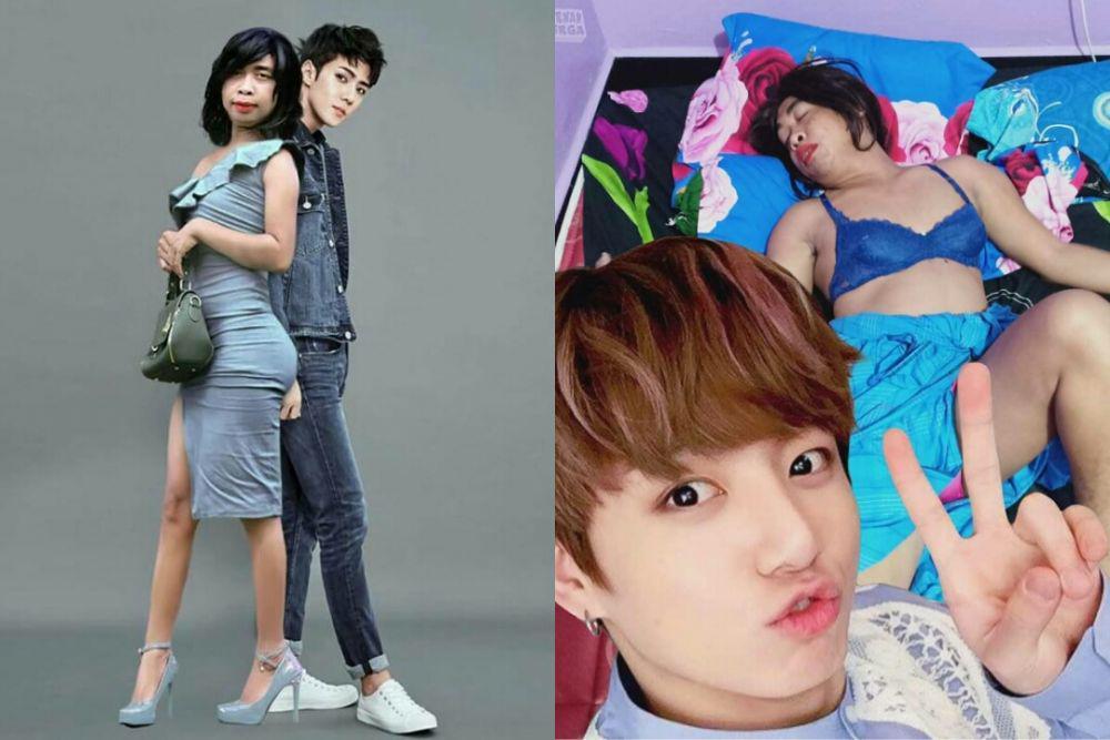 10 Potret Editan Mimi Peri Bareng Artis Ternama, Ngakak Campur Kesal!