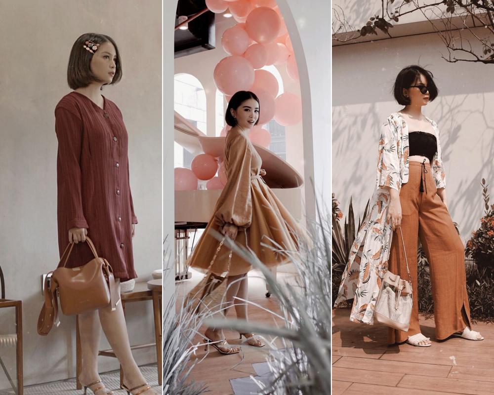 9 OOTD Bernuansa Earthy ala Maria Karina, Kece Banget buat Mama Muda!