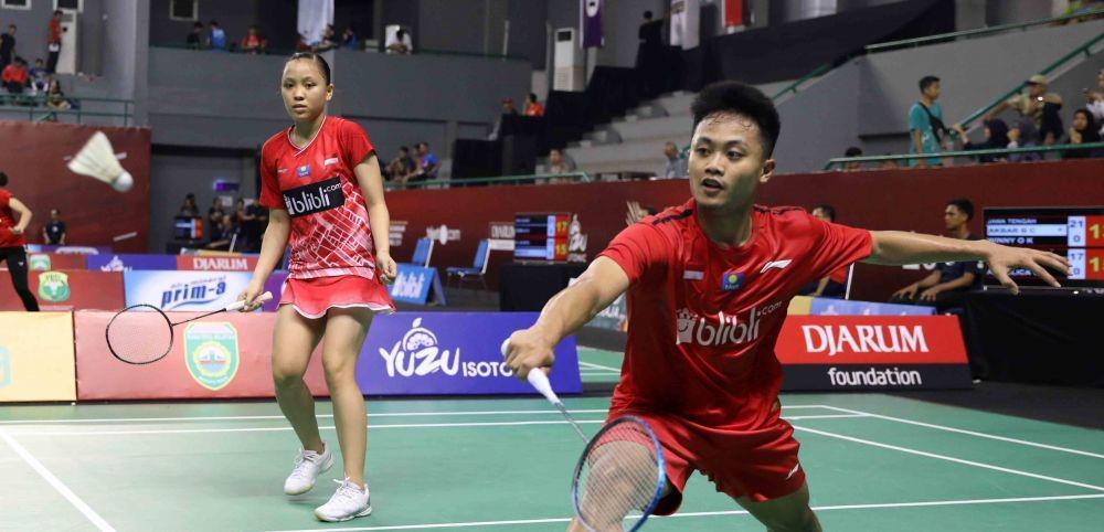 Singkirkan Wakil Pelatnas, Dejan/Serena ke Semifinal Kejurnas 2019!