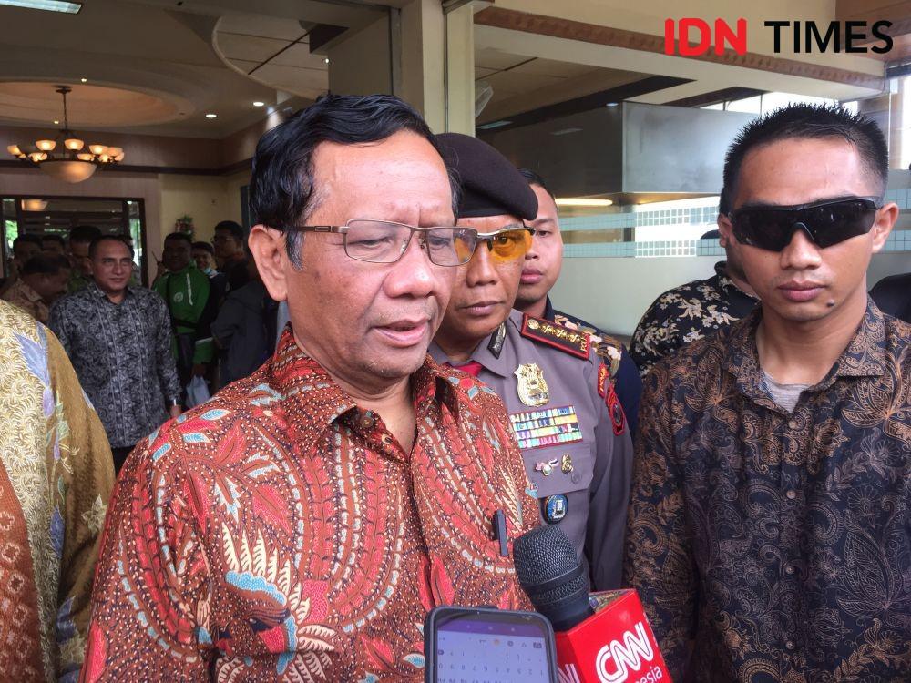 Menteri Koordinator bidang Politik, Hukum, dan Keamanan (Menko Polhukam) Mahfud MD. (IDN Times/Prayugo Utomo)