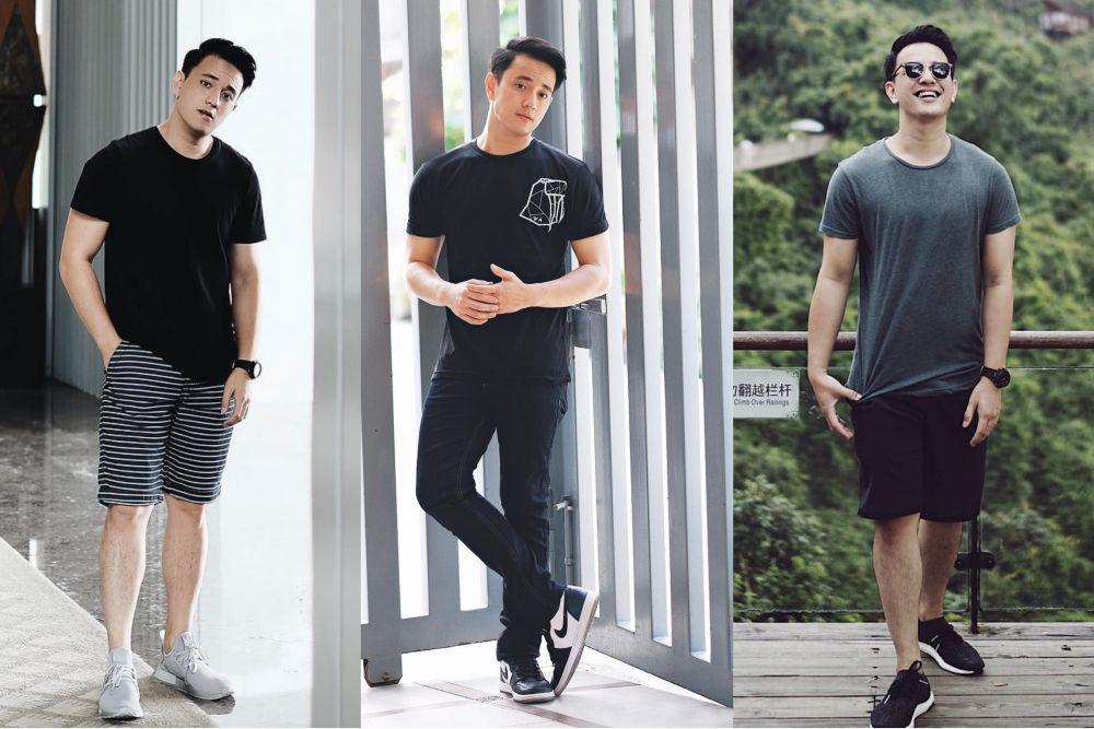 10 Ide Outfit Kaos ala Billy Davidson, Bikin Keren dan Macho!