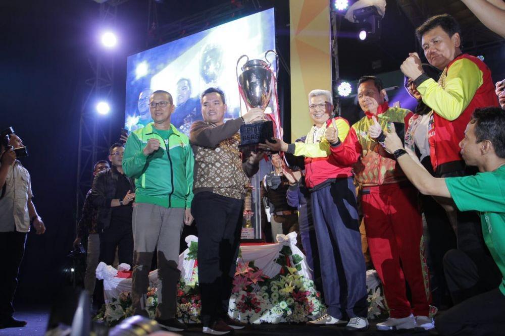 Kontingen Muba Berhasil Hapus Tradisi di Bawah Bayang-bayang Palembang