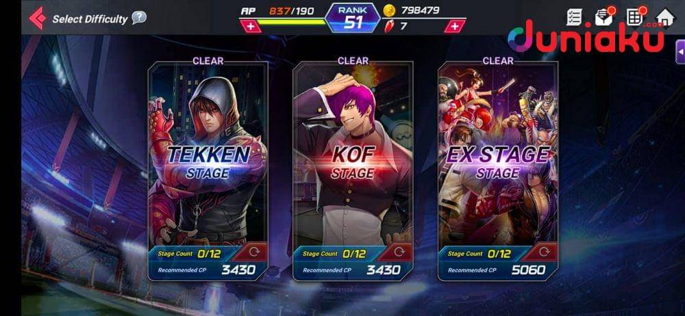 KOF Allstar x Tekken 7 Rush Dungeon. duniaku.com/Adhitya Daniel