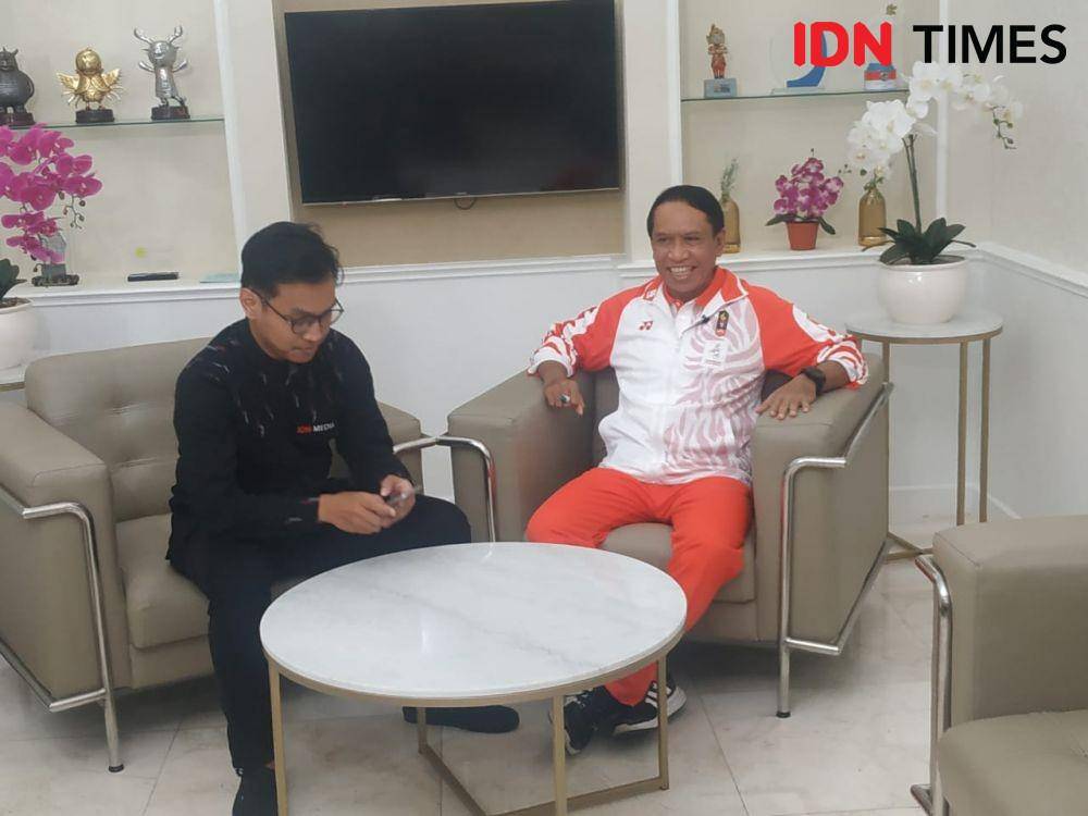 Menteri Pemuda dan Olahraga, Zainudin Amali. IDN Times/Ilyas Listianto Mujib