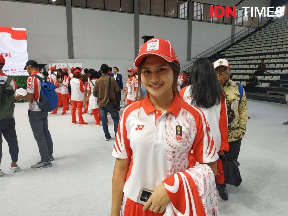 Atlet Karate, Ceyco Georgia Zefanya Hutagalung. IDN Times/Ilyas Listianto Mujib