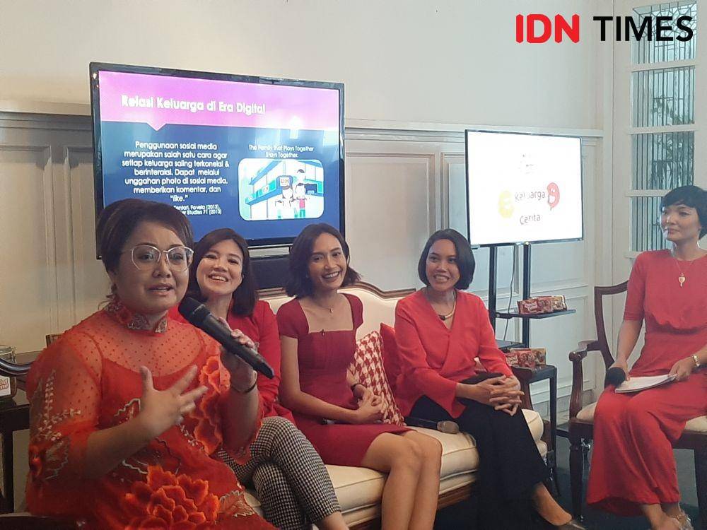 Press conference #BedaKeluargaBedaCerita. 27 November 2019. IDN Times/Klara Livia
