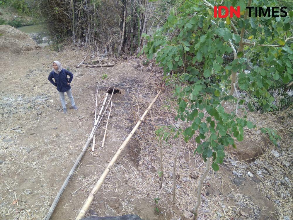 Lokasi Lubang Sudo di Desa Kresek, Kecamatan Wungu, Kabupaten Madiun. IDN Times/Nofika Dian Nugroho