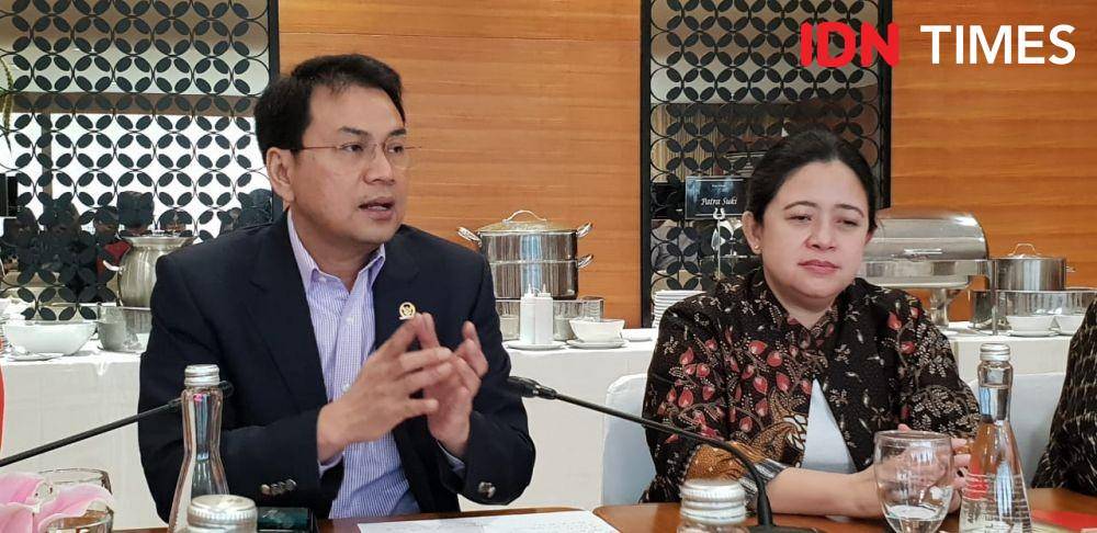 Ketua DPR RI Puan Maharani, Pertemuan dengan Pimpinan Media, 28 November 2019, Gedung DPR RI (IDN Times/Uni Lubis)