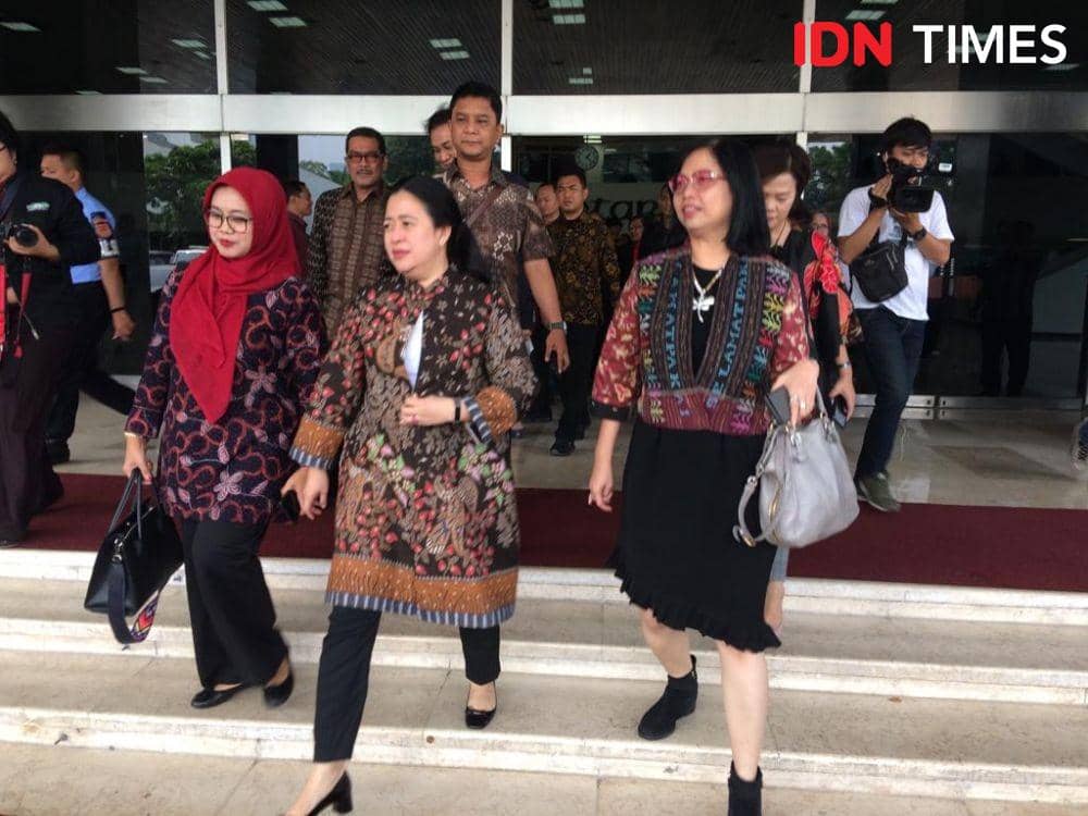 Ketua DPR RI Puan Maharani melakukan pertemuan dengan Pimpinan Media, di Gedung DPR RI, Kamis 28 November 2019. (IDN Times/Irfan Fathurohman)