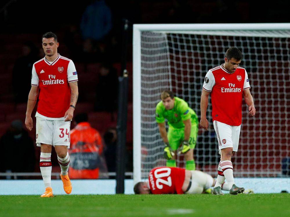potret skuad Arsenal yang terpuruk (mirror.co.uk)