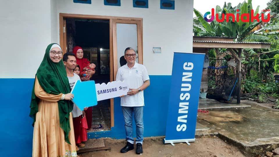 Program pembangunan rumah layak huni untuk 108 keluarga desa Penagan. duniaku.com/Adhitya Daniel