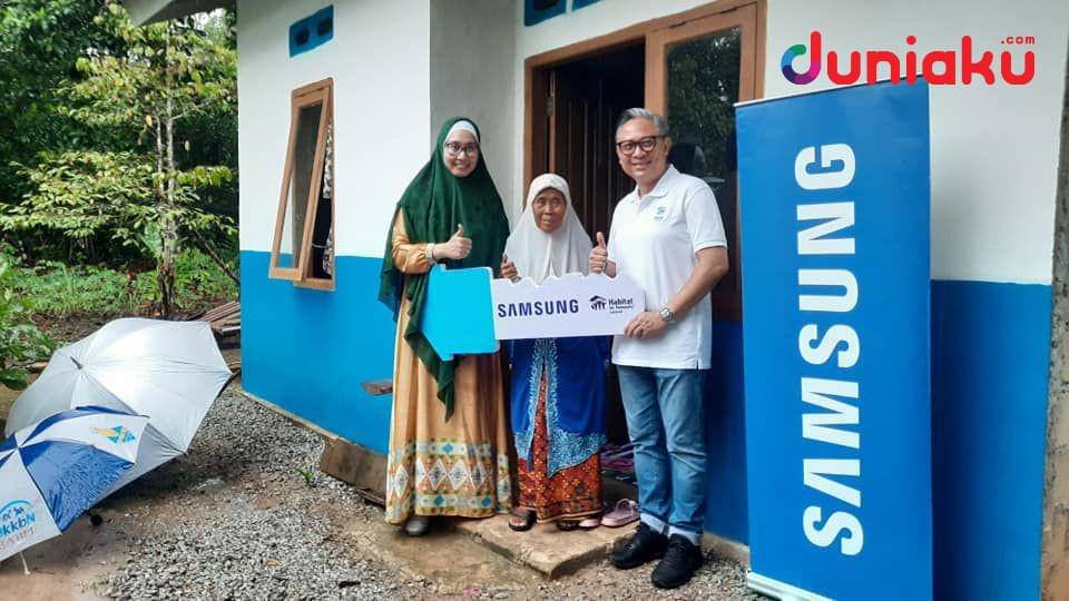 Program pembangunan rumah layak huni untuk 108 keluarga desa Penagan. duniaku.com/Adhitya Daniel