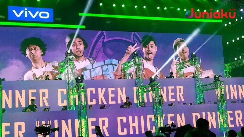 tim Bigetron memenangi game pertama. duniaku.com/Dimas Ramadhan