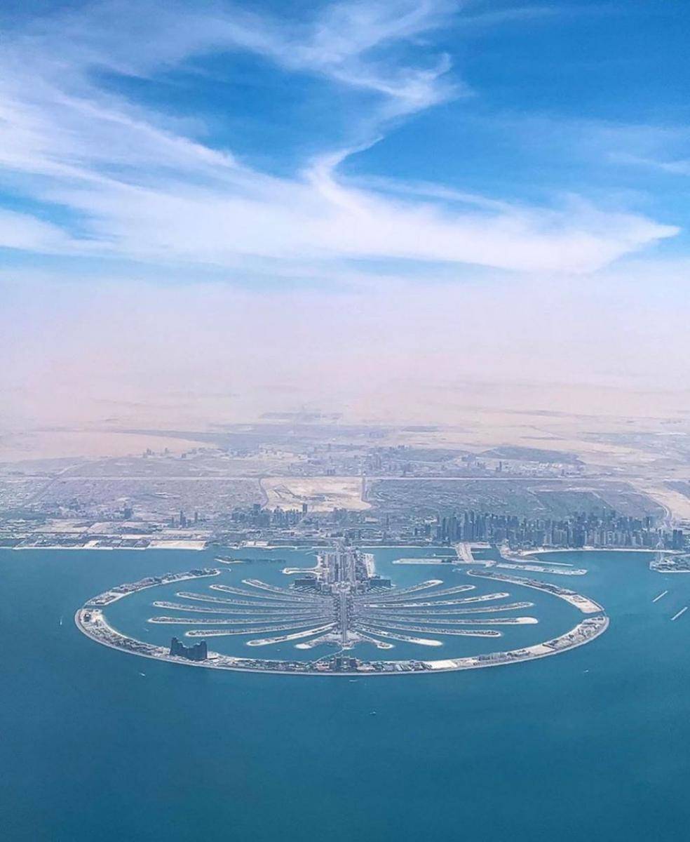 The Palm Island (instagram.com/dubai)